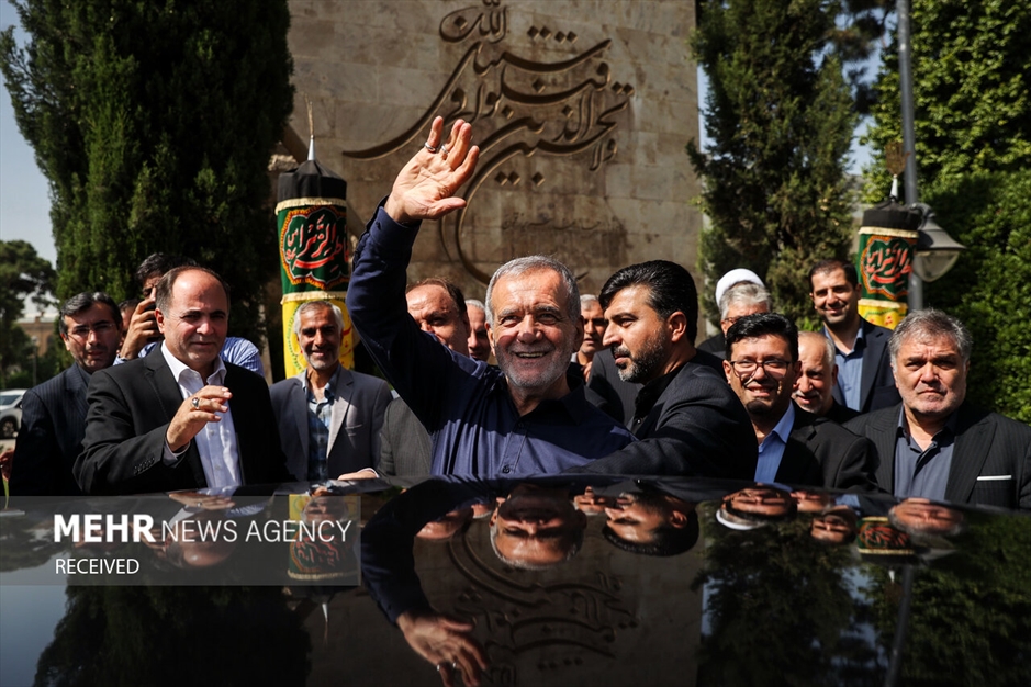 حضور رئیس جمهور منتخب در جلسه علنی مجلس