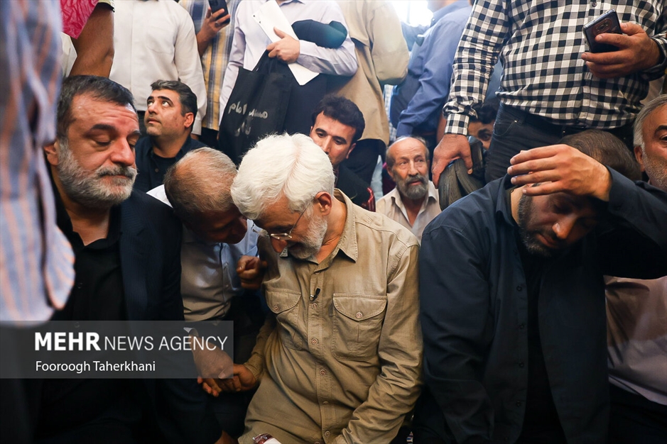 حضور سعید جلیلی در بازار بزرگ تهران