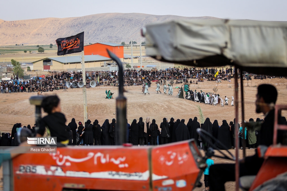 آیین تعزیه در روستای صحرا رود فسا ‎‎