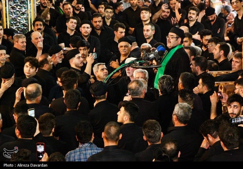 آیین طشت گذاری در اردبیل