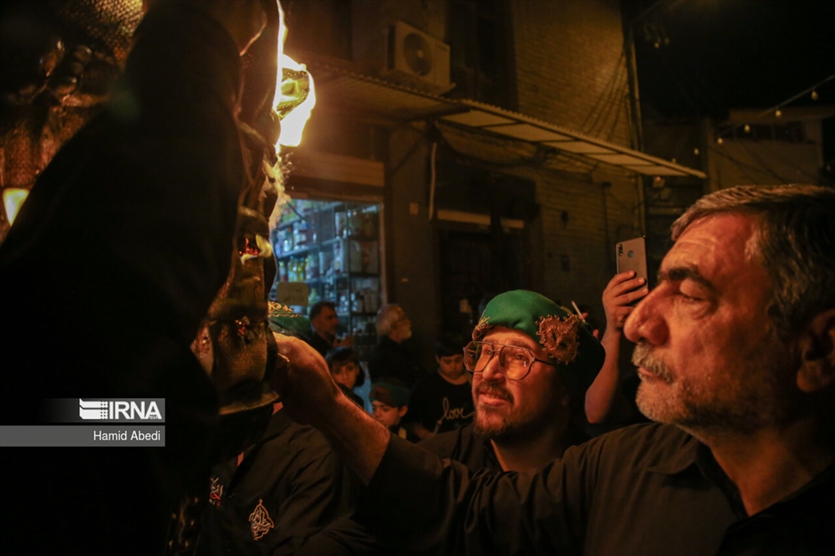 مشعل گردانی نجفی‌های مقیم قم