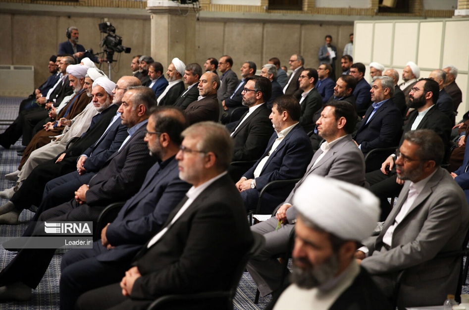 دیدار رئیس و مسئولان قوه قضائیه با رهبر انقلاب