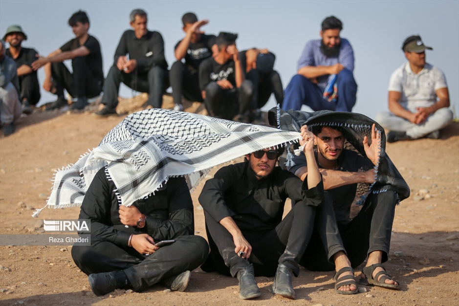 آیین تعزیه در روستای صحرا رود فسا ‎‎