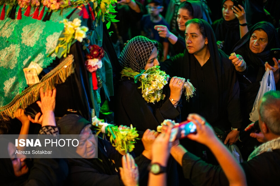 عزاداری هفتمین روز محرم در تکیه تجریش