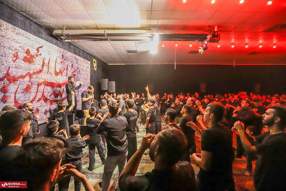 عزاداری شب سوم محرم- هئیت حداث الحسین اراک