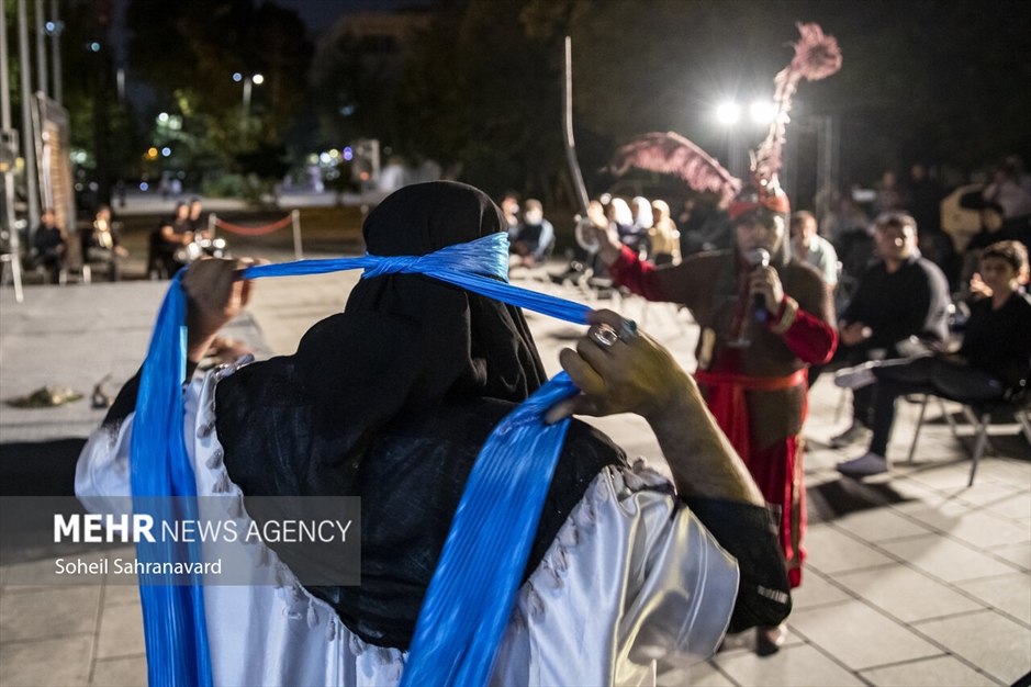 اجرای تعزیه در پهنه رودکی