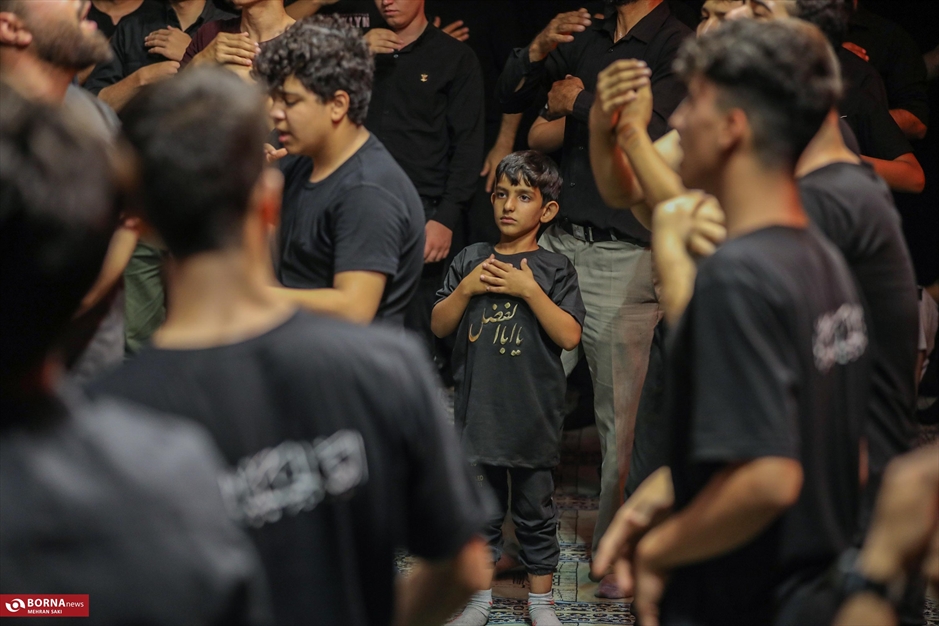 عزاداری شب سوم محرم- هئیت حداث الحسین اراک