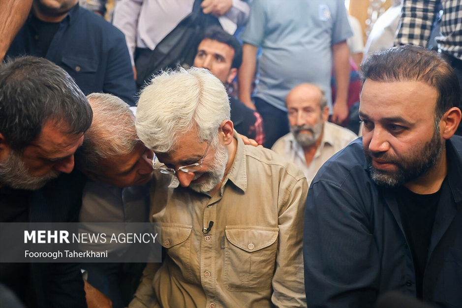 حضور سعید جلیلی در بازار بزرگ تهران