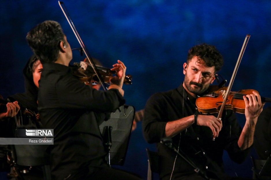 کنسرت موسیقی «علیرضا قربانی» در تخت جمشید
