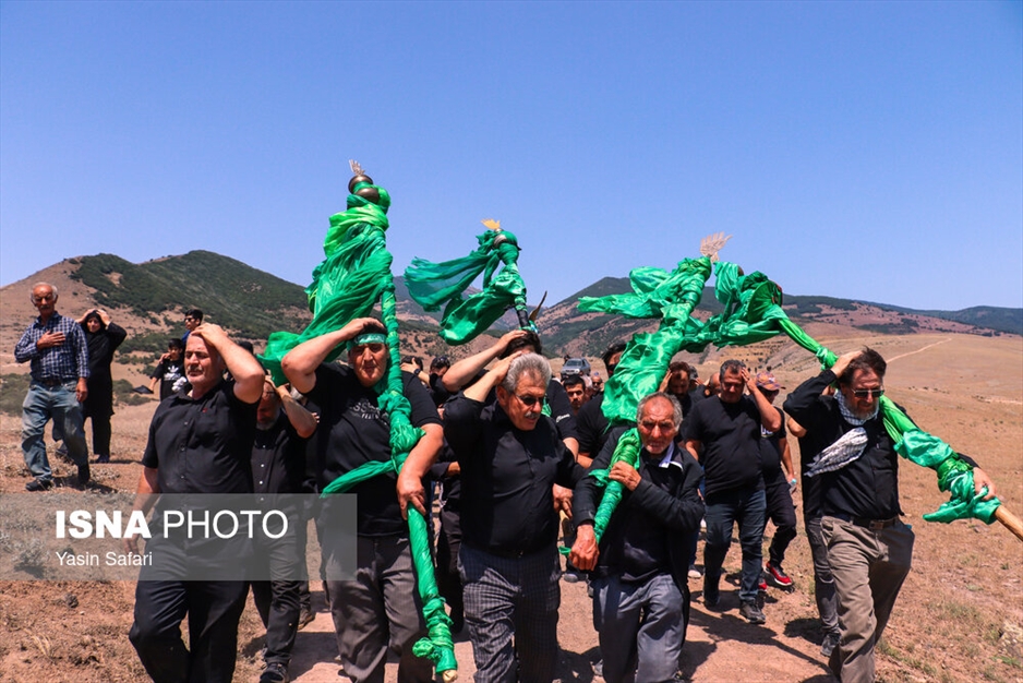 عاشورای حسینی در روستا گنجه رودبار - استان گیلان