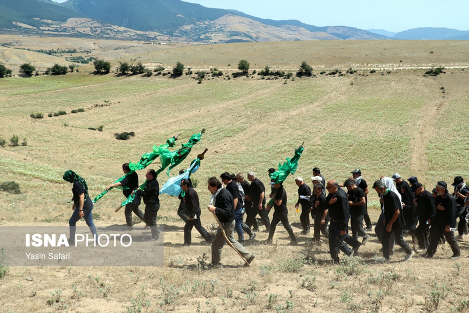 عاشورای حسینی در روستا گنجه رودبار - استان گیلان