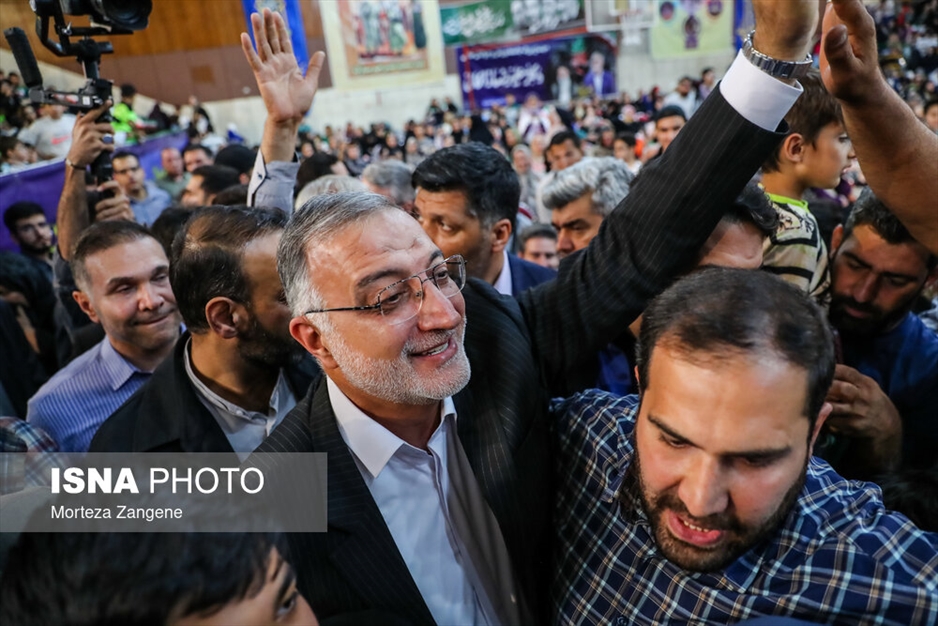 اجتماع انتخاباتی جامعه ورزش و جوانان حامی علیرضا زاکانی
