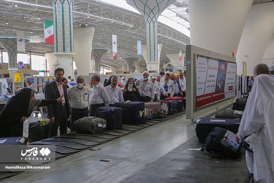 بازگشت حجاج بیت الله الحرام به اصفهان