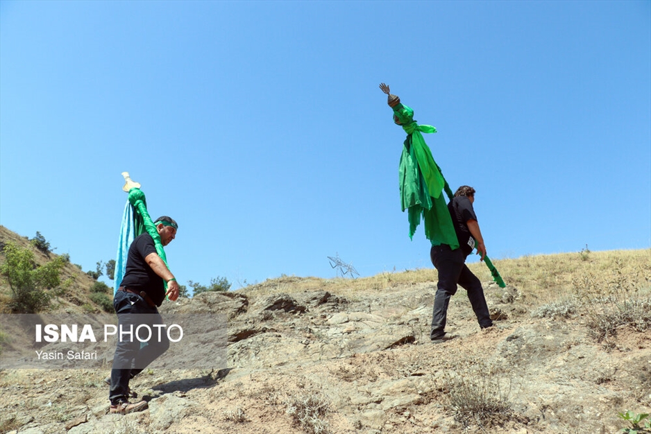 عاشورای حسینی در روستا گنجه رودبار - استان گیلان