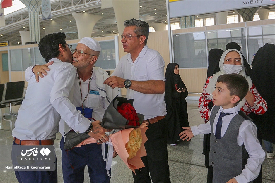 بازگشت حجاج بیت الله الحرام به اصفهان