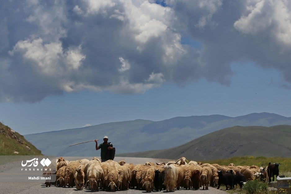 نغمه زیبای کوچ عشایر ایل «قره‌داغ» آذربایجان