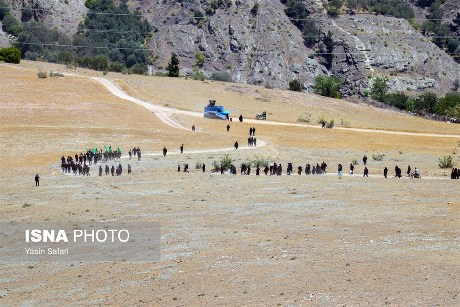 عاشورای حسینی در روستا گنجه رودبار - استان گیلان