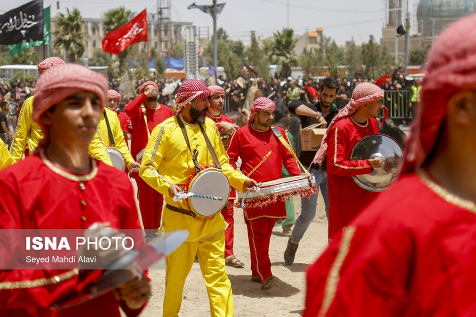 مراسم خیمه سوزان عاشورا در قم