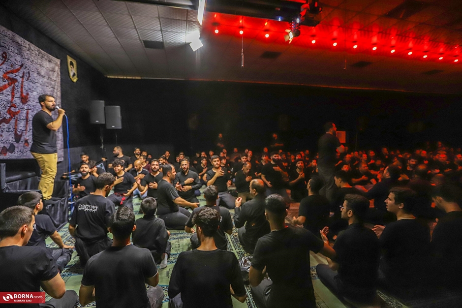 عزاداری شب سوم محرم- هئیت حداث الحسین اراک