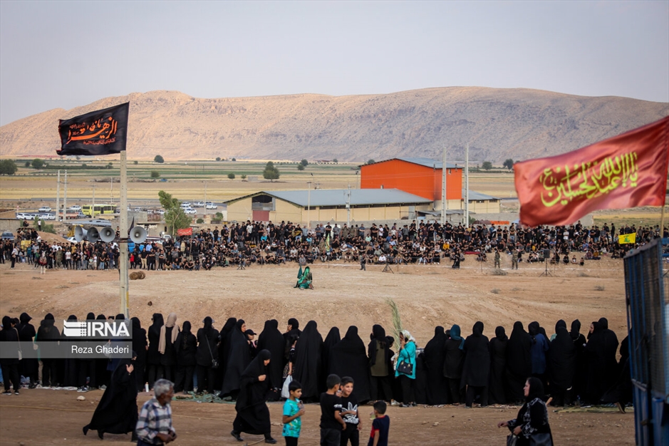 آیین تعزیه در روستای صحرا رود فسا ‎‎