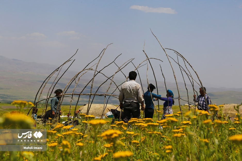نغمه زیبای کوچ عشایر ایل «قره‌داغ» آذربایجان