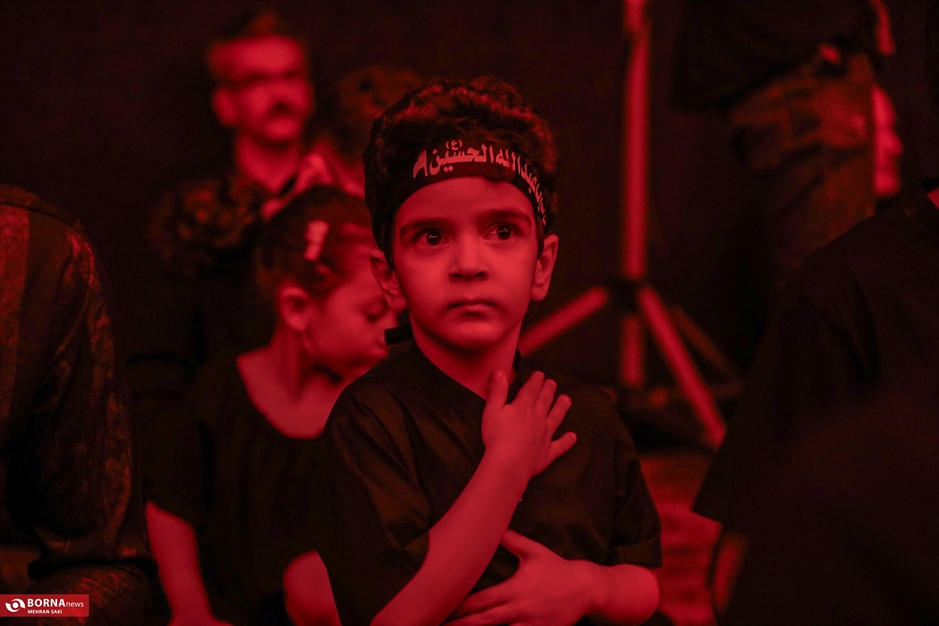 عزاداری شب سوم محرم- هئیت حداث الحسین اراک