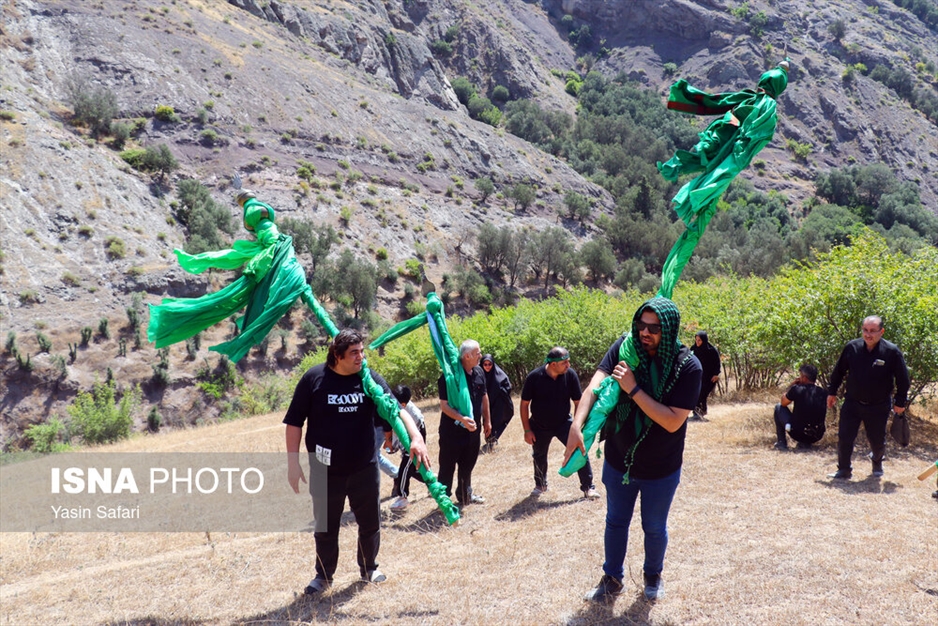 عاشورای حسینی در روستا گنجه رودبار - استان گیلان