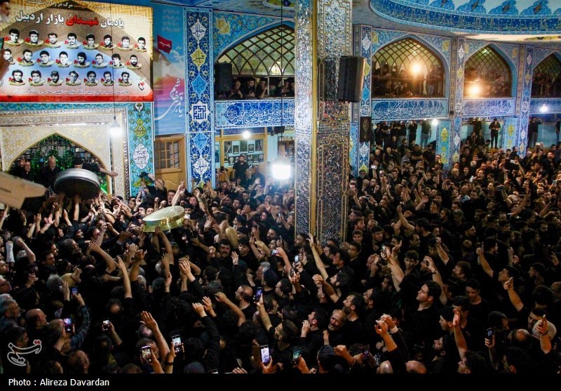 آیین طشت گذاری در اردبیل