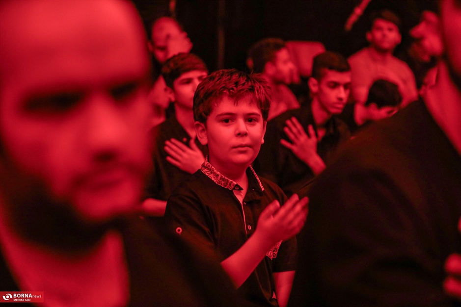 عزاداری شب سوم محرم- هئیت حداث الحسین اراک