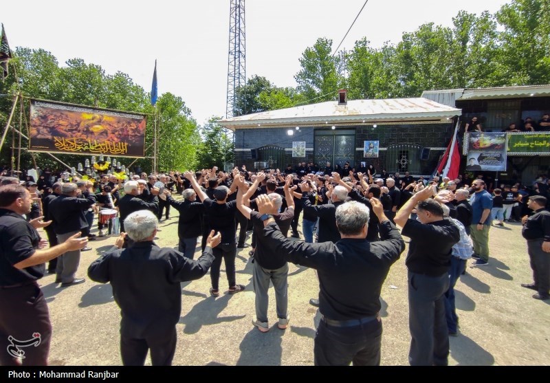 آیین سنتی تعزیه عاشورا در ضیابر - گیلان