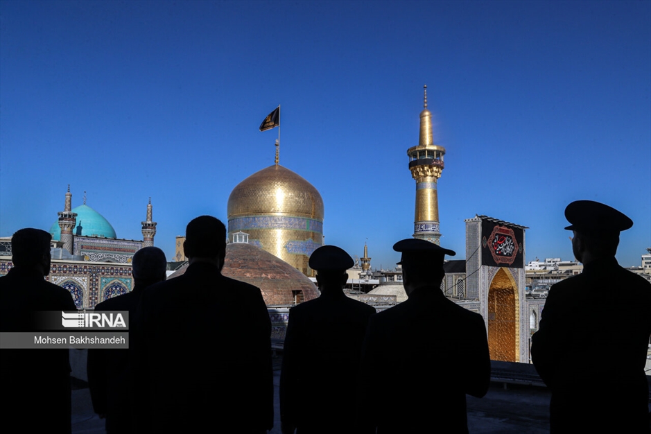 آیین سنتی "صلا" در حرم رضوی