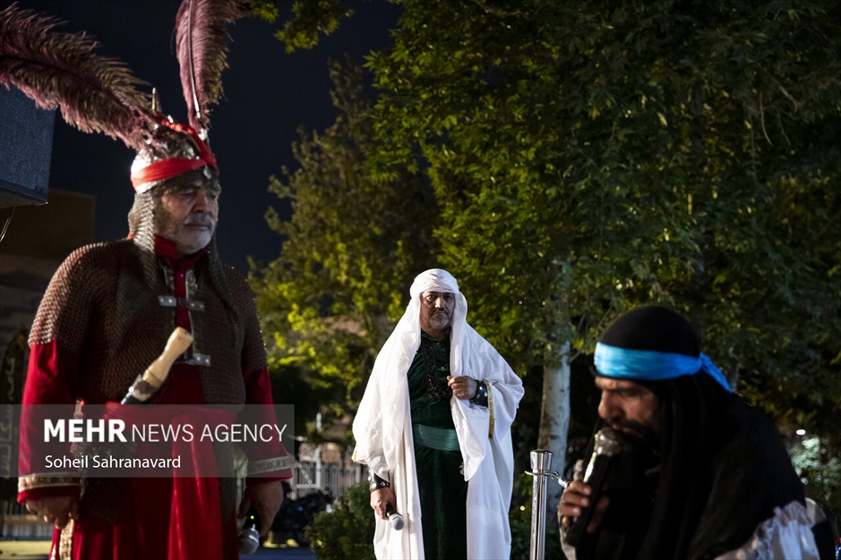 اجرای تعزیه در پهنه رودکی
