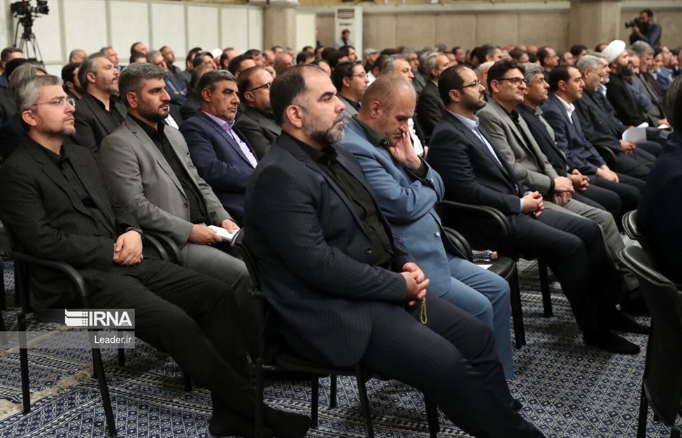 دیدار نمایندگان مجلس شورای اسلامی با رهبر انقلاب