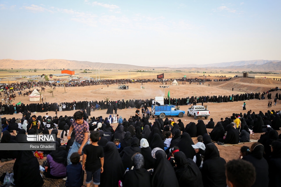 آیین تعزیه در روستای صحرا رود فسا ‎‎