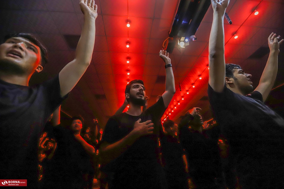 عزاداری شب سوم محرم- هئیت حداث الحسین اراک