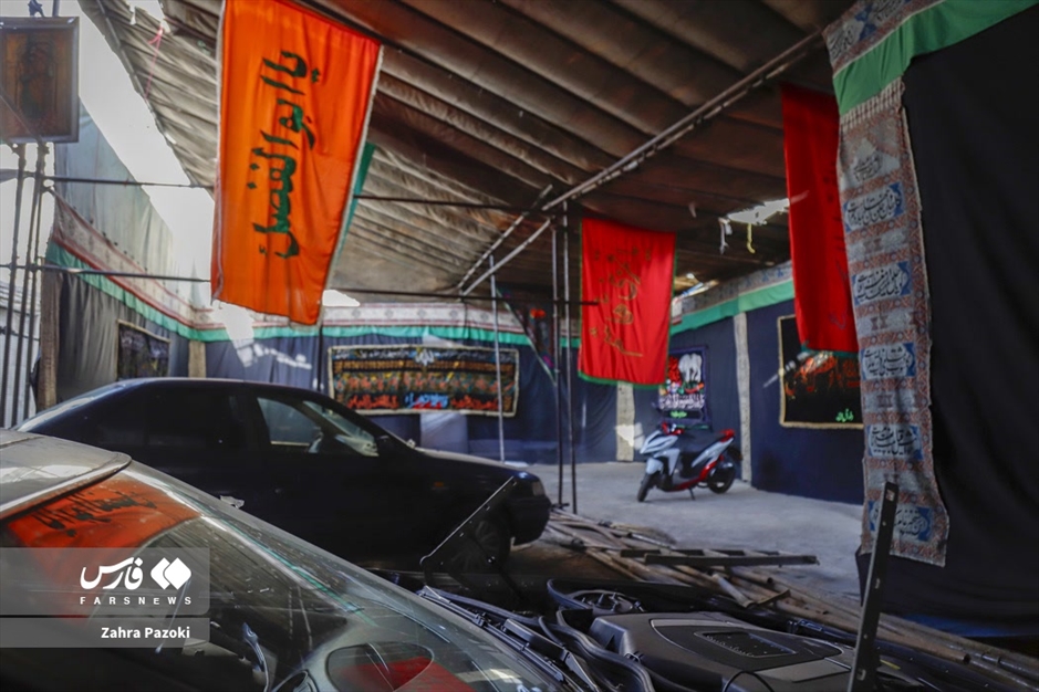 آماده‌سازی «تکیه شوفرها» برای محرم