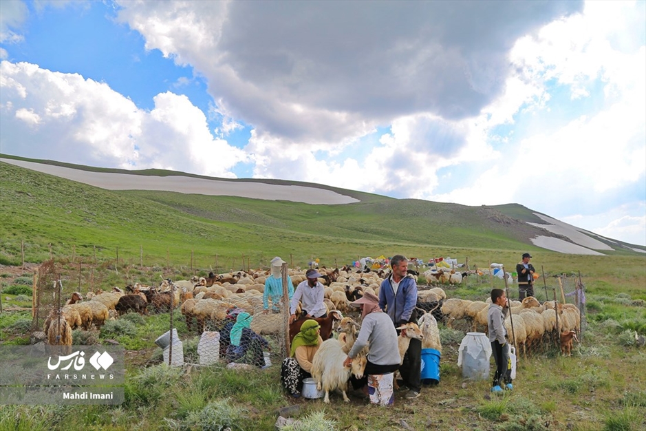 نغمه زیبای کوچ عشایر ایل «قره‌داغ» آذربایجان