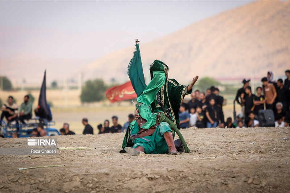 آیین تعزیه در روستای صحرا رود فسا ‎‎