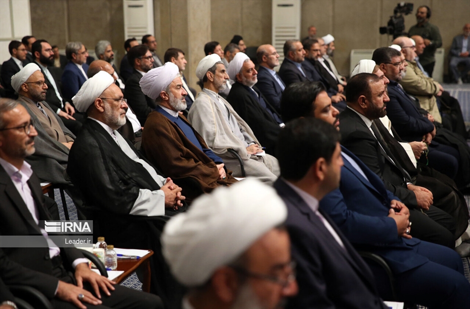 دیدار رئیس و مسئولان قوه قضائیه با رهبر انقلاب