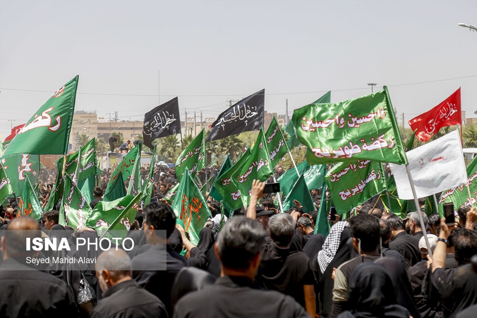 مراسم خیمه سوزان عاشورا در قم