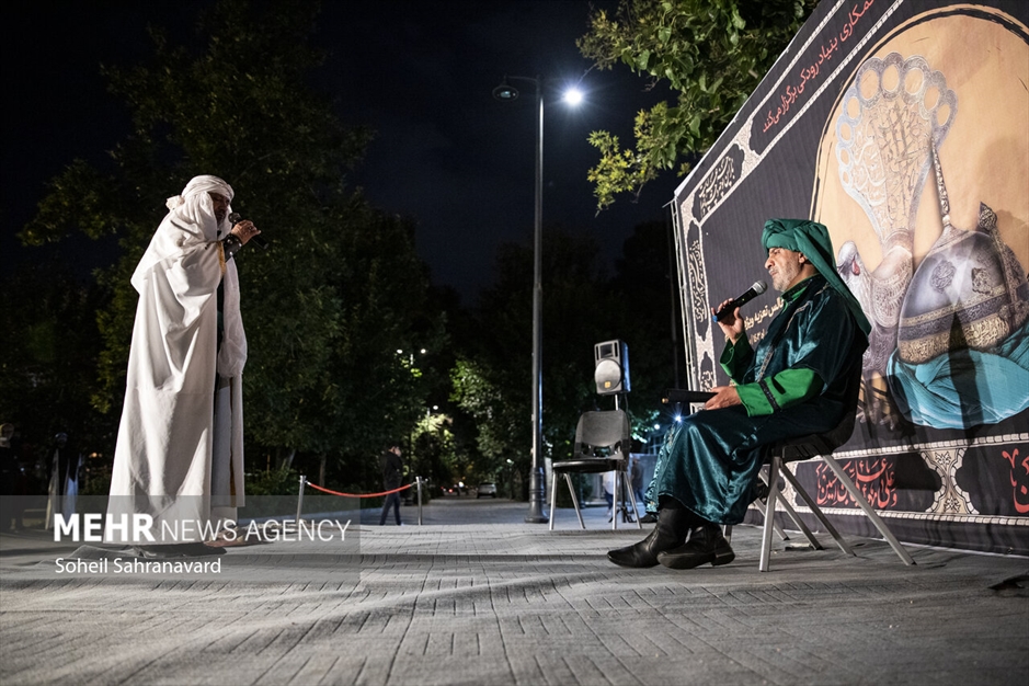 اجرای تعزیه در پهنه رودکی