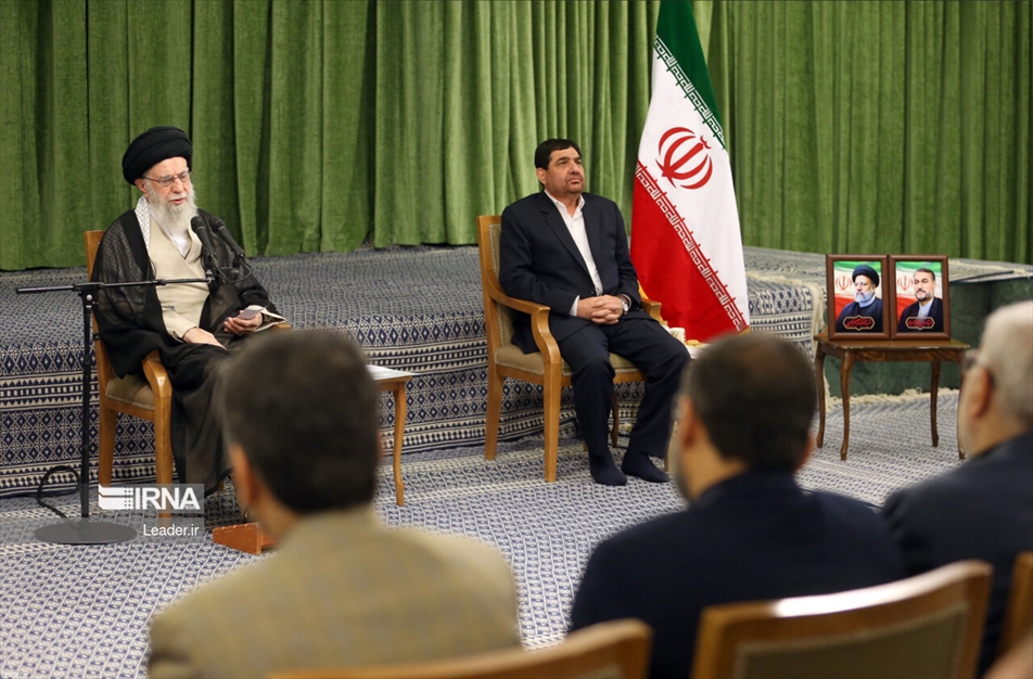 دیدار اعضای هیئت دولت سیزدهم با رهبر انقلاب