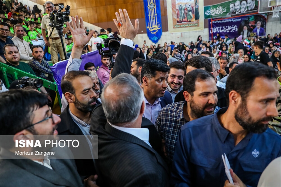 اجتماع انتخاباتی جامعه ورزش و جوانان حامی علیرضا زاکانی