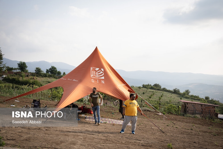 پرواز با پاراگلایدر در مازندران