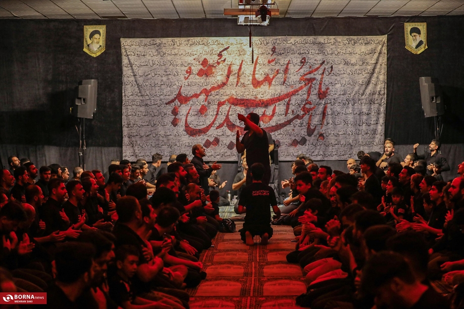 عزاداری شب سوم محرم- هئیت حداث الحسین اراک