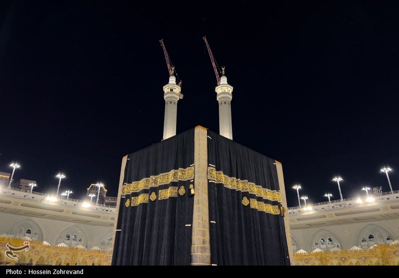 تعویض پرده کعبه