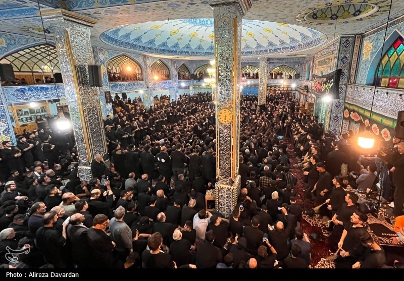 آیین طشت گذاری در اردبیل