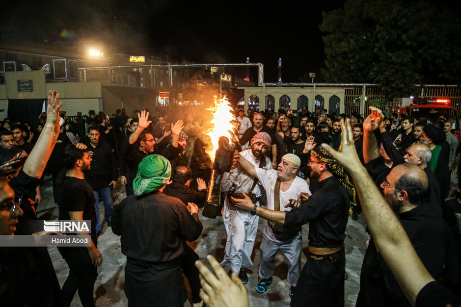 مشعل گردانی نجفی‌های مقیم قم