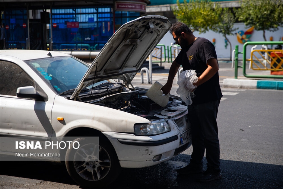 گرم‌ترین روز سال در تهران