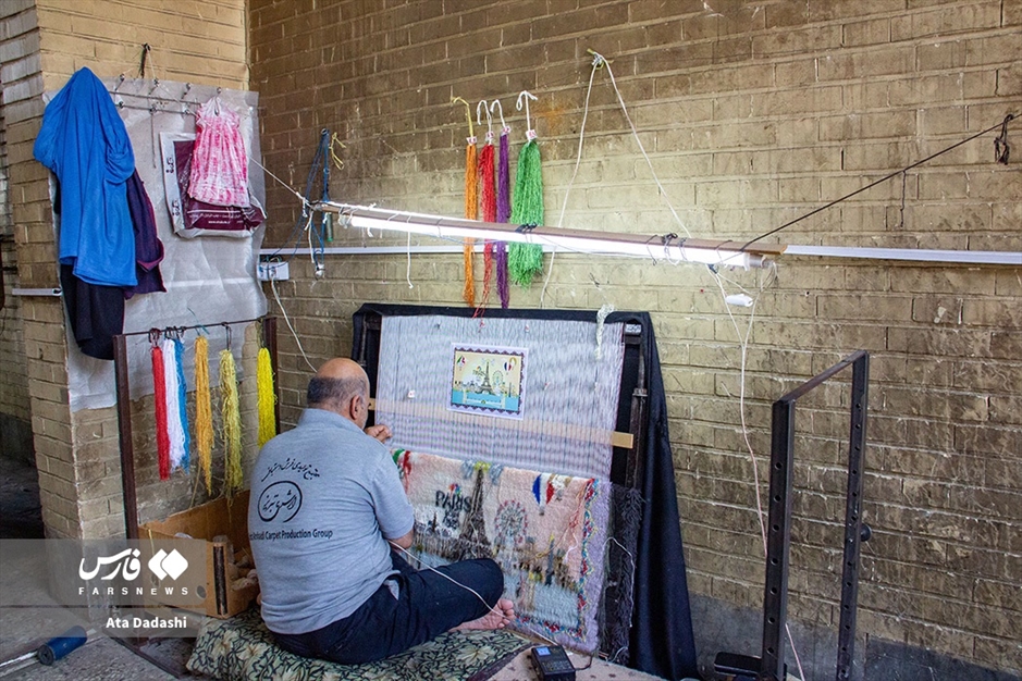 فرش‌های المپیک زیر دستان هنرمندان تبریز